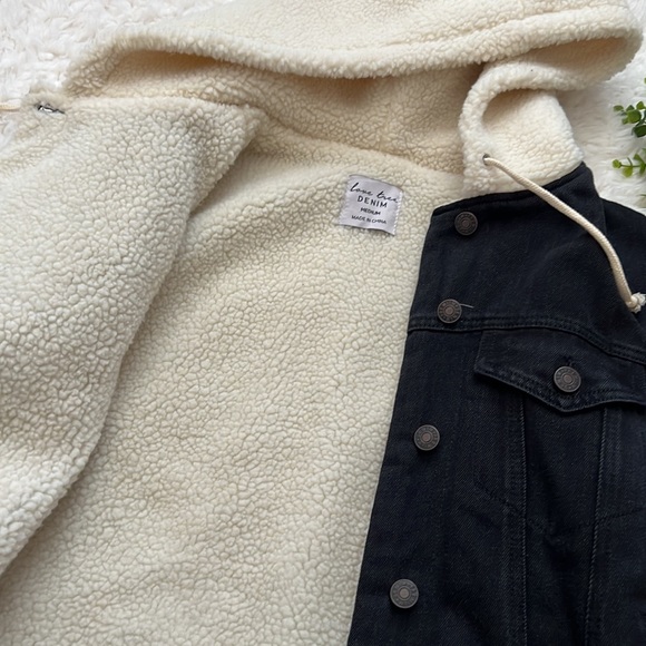 Love Tree Denim and Fleece Jacket - Picture 4 of 6